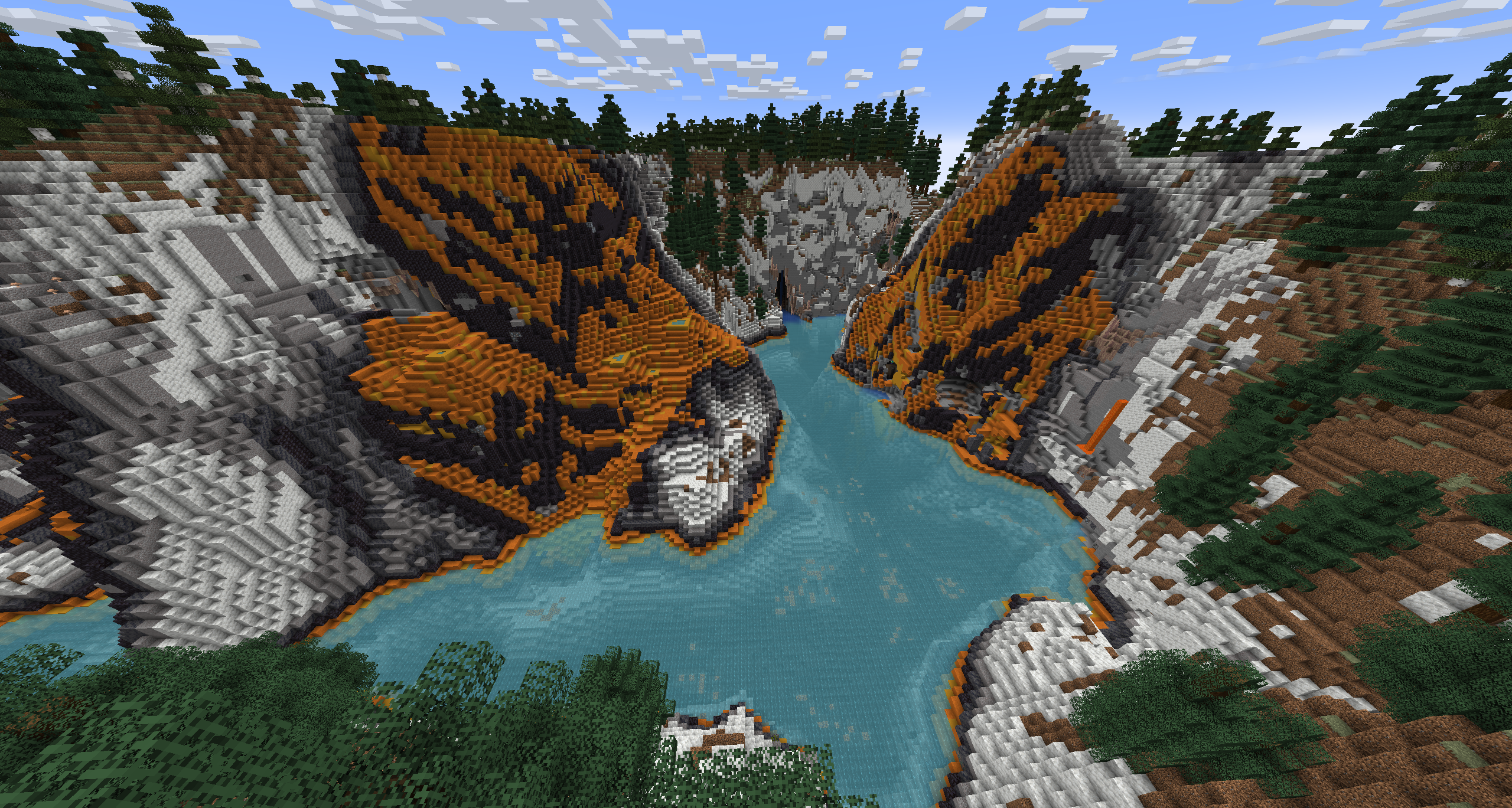Example image of the world generation